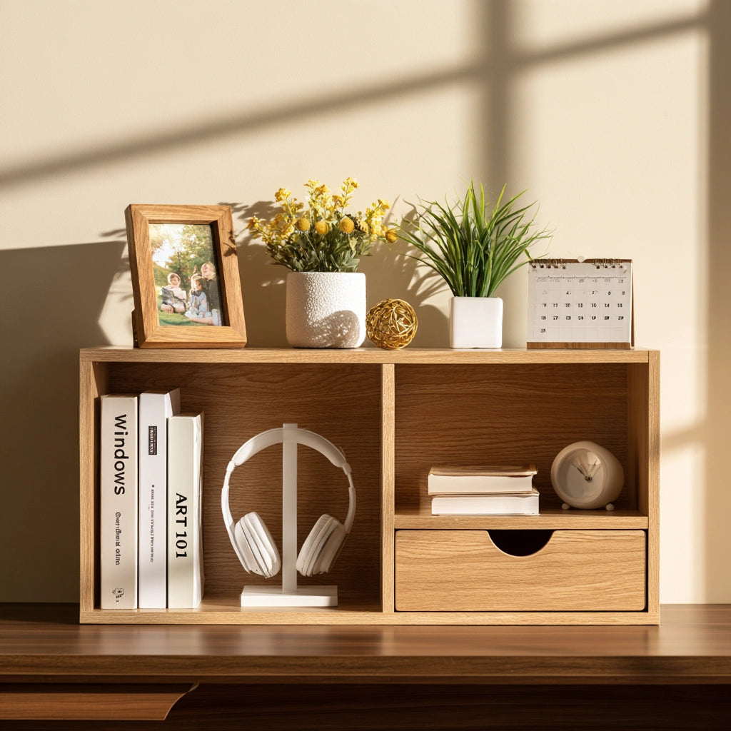 Bücherregal, aus Holz, Farbe: dunkelbraun