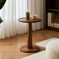 Moderner Beistelltisch, aus Holz, Farbe: braun
